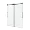 Anzzi Stellar Series 60 in. x 76 in. Frameless Shower Door - Matte Black SD-FRLS05902MB - alternate 2